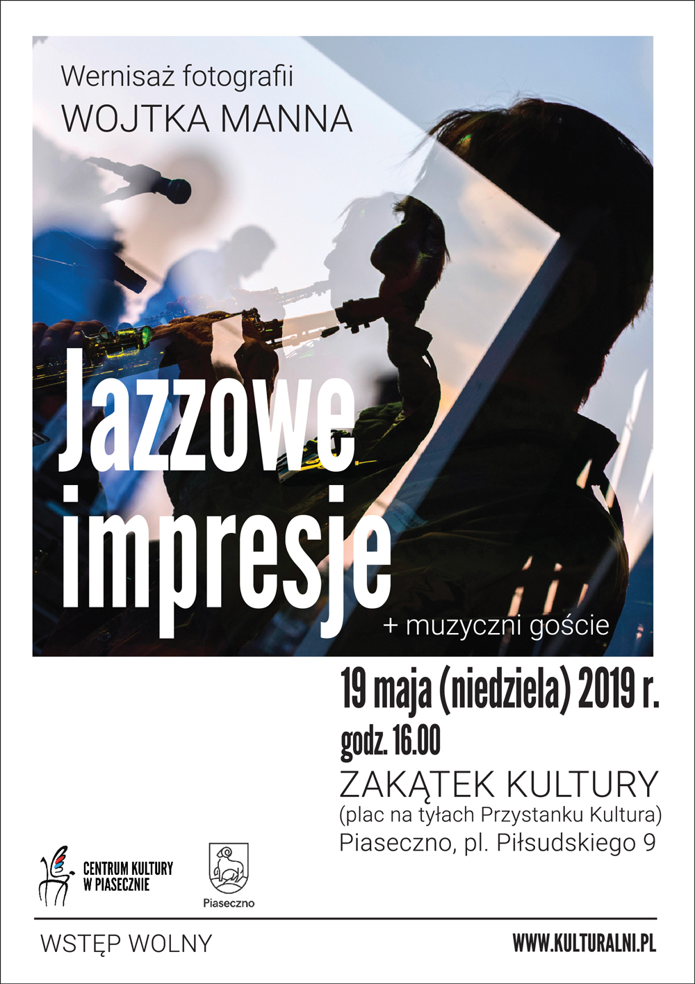 Wernisaż koncertowych fotografii Wojtka Manna - Jazzowe Impresje Piaseczno