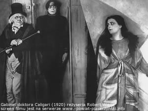 Gabinet doktora Caligari, oryg. Das Kabinett des Doktor Caligari, reżyseria Robert Wiene