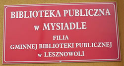Biblioteka Publiczna w Mysiadle