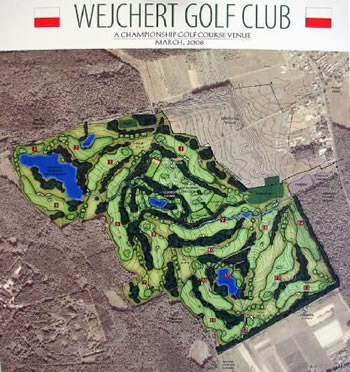 Pole golfowe w Brześcach Wejchert Golf Club