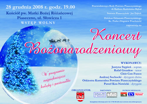 Koncert Bożonarodzeniowy kolędy i pastorałki w Piasecznie