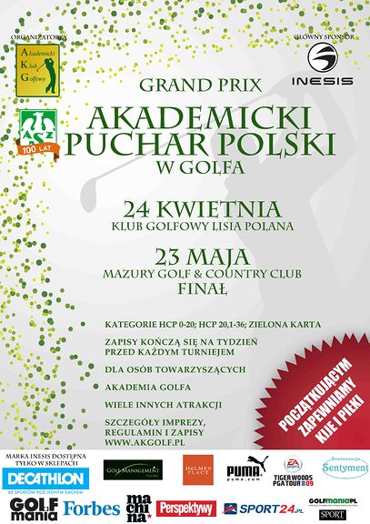 Akademicki Puchar Polski w Golfa