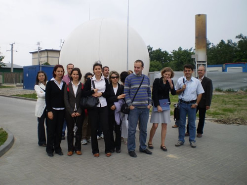 Wizyta gości z Turcji w oczyszczalni ścieków w Piasecznie