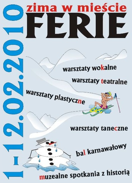 ZIMA W MIEŚCIE ferie zimowe na terenie gminy Piaseczno