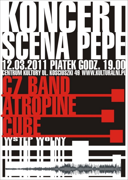 Cube, Atropine, C7 Band na Pepe Scena Piaseczno