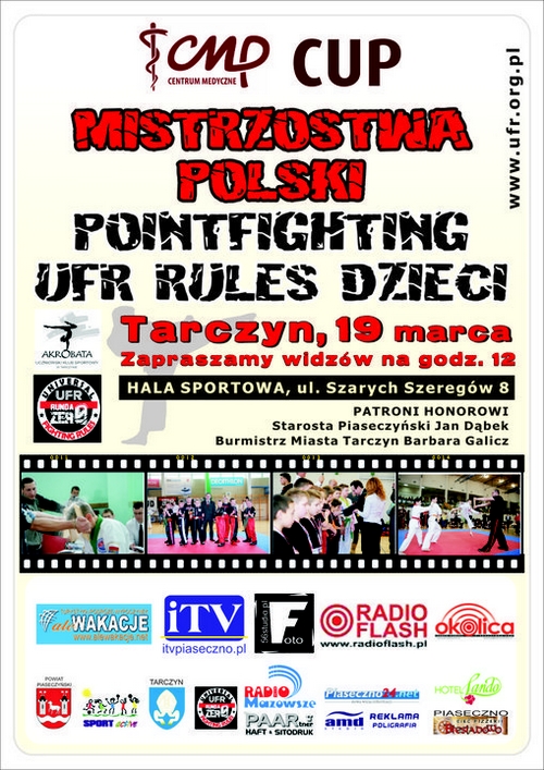 CMP CUP-Mistrzostwa Polski Pointfighting UFR Dzieci