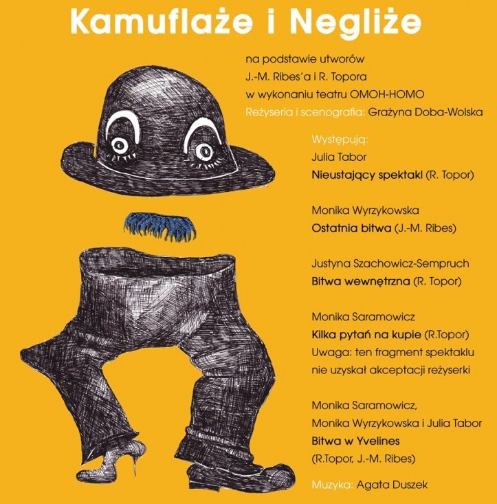 Teatr OMOH HOMO - KAMUFLAżE I NEGLIżE w Piasecznie
