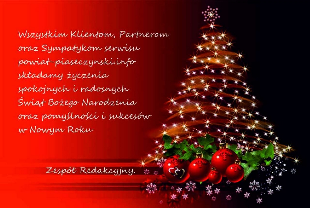 życzenia z okazji Świąt Bożego Narodzenia / Nowy Rok 2012