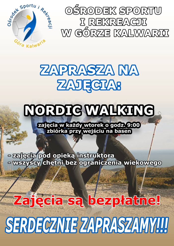 NORDIC WALKING W GÓRZE KALWARII