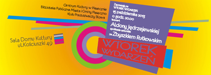 Koncert Aldony Jędrzejewskiej i spotkanie autorskie Zbyszka Rułkowskiego w Piasecznie