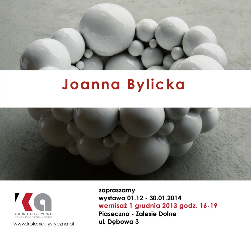 Wystawa projektantki Joanny Bylickiej w Zalesiu Dolnym
