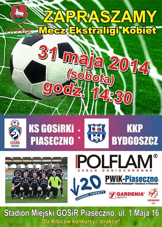 Mecz KS GOSiRKi Piaseczno - KKP Bydgoszcz
