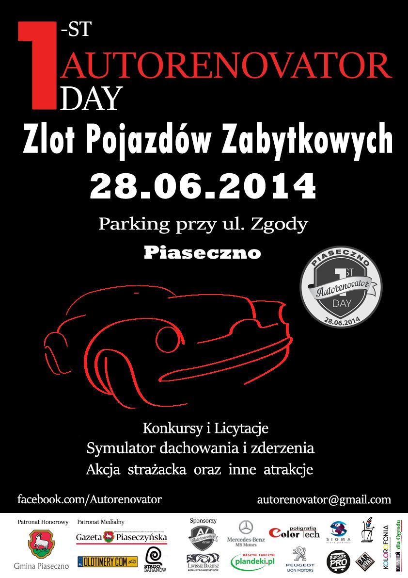 Autorenovator Day Zlot Starych Pojazdów w Piasecznie