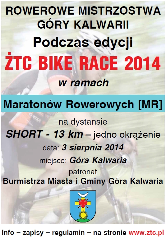 ŻTC Bike Maraton i Rowerowe Mistrzostwa Góry Kalwarii