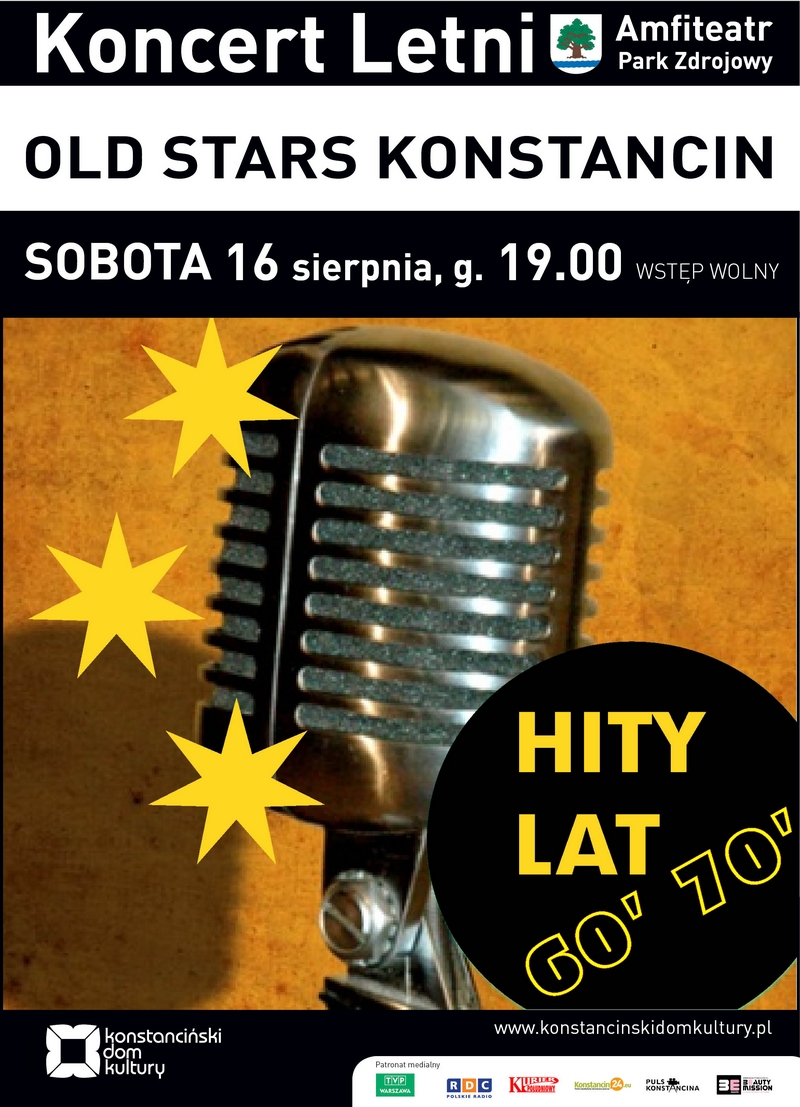 OLD STARS KONSTANCIN - Koncert Letni w Konstancinie-Jeziornie