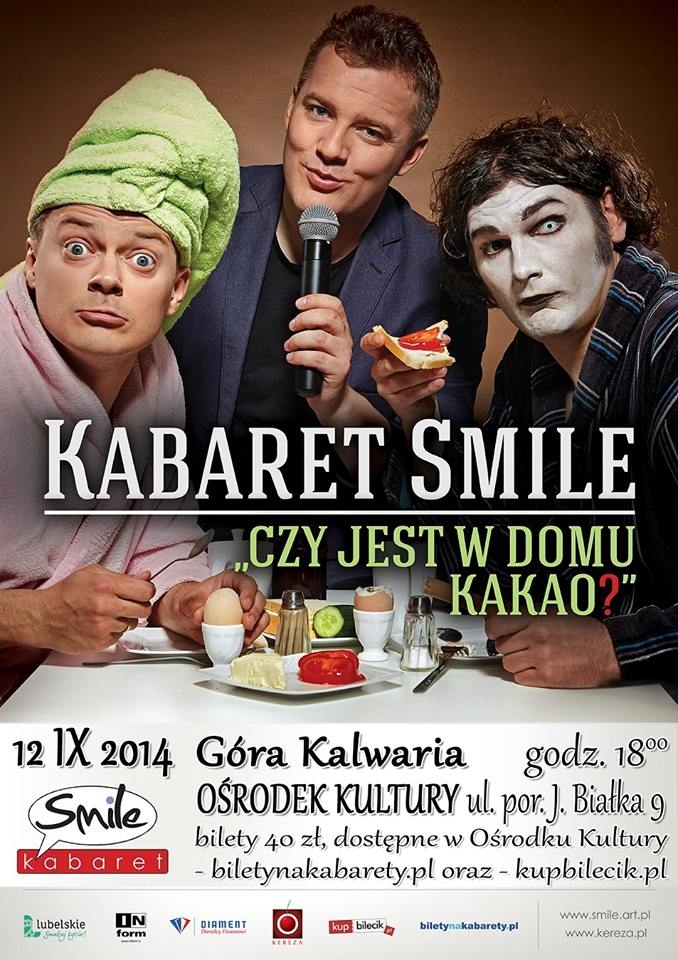 Występ Kabaretu SMILE w Górze Kalwarii
