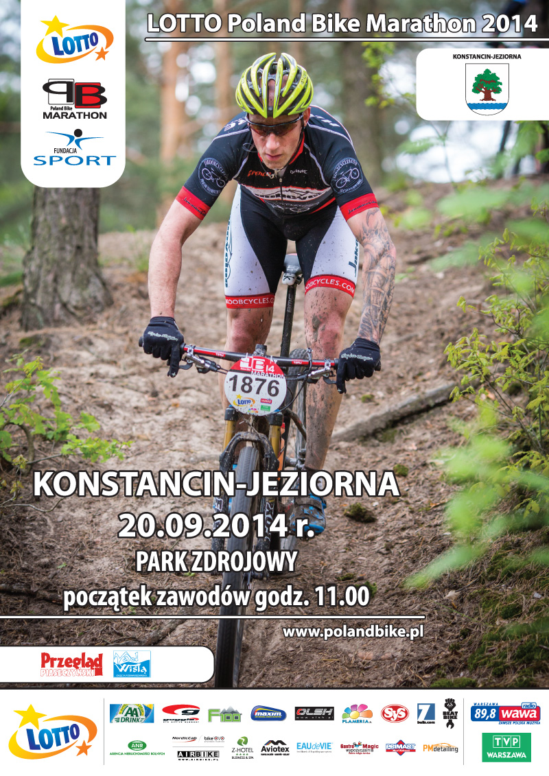 LOTTO Poland Bike Marathon: kierunek Konstancin-Jeziorna