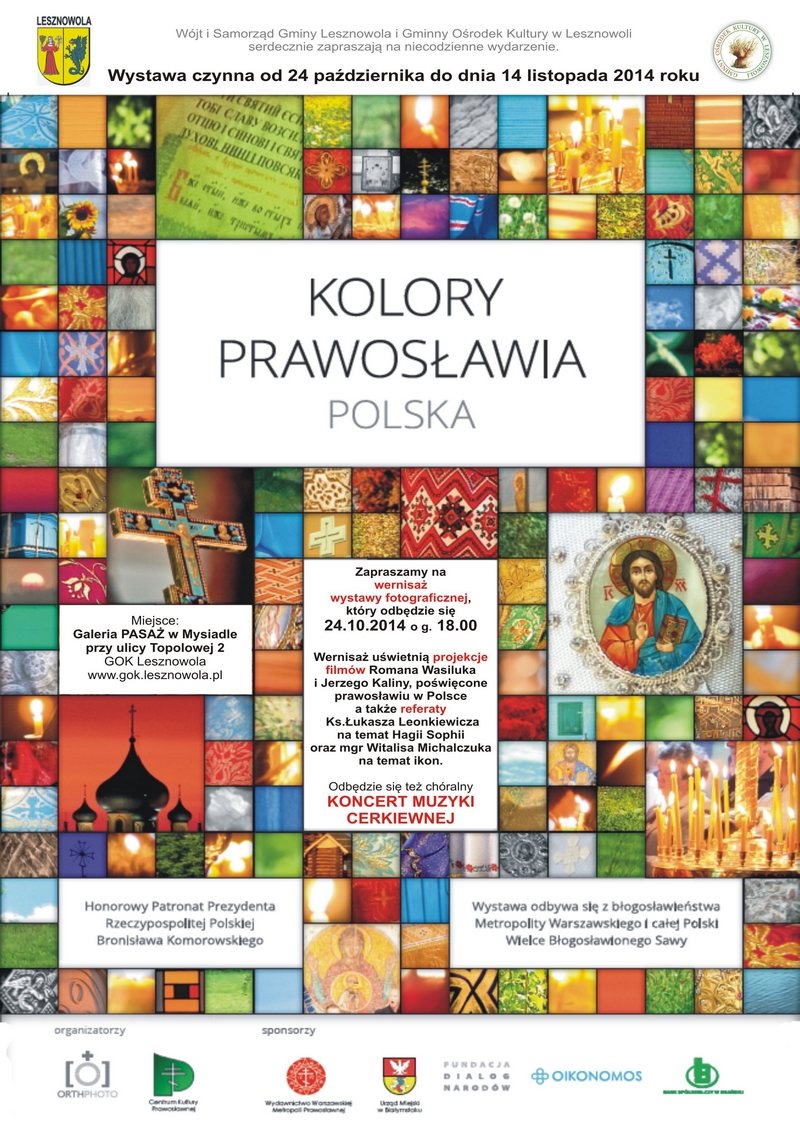 Wystawa Kolory Prawosławia Polska