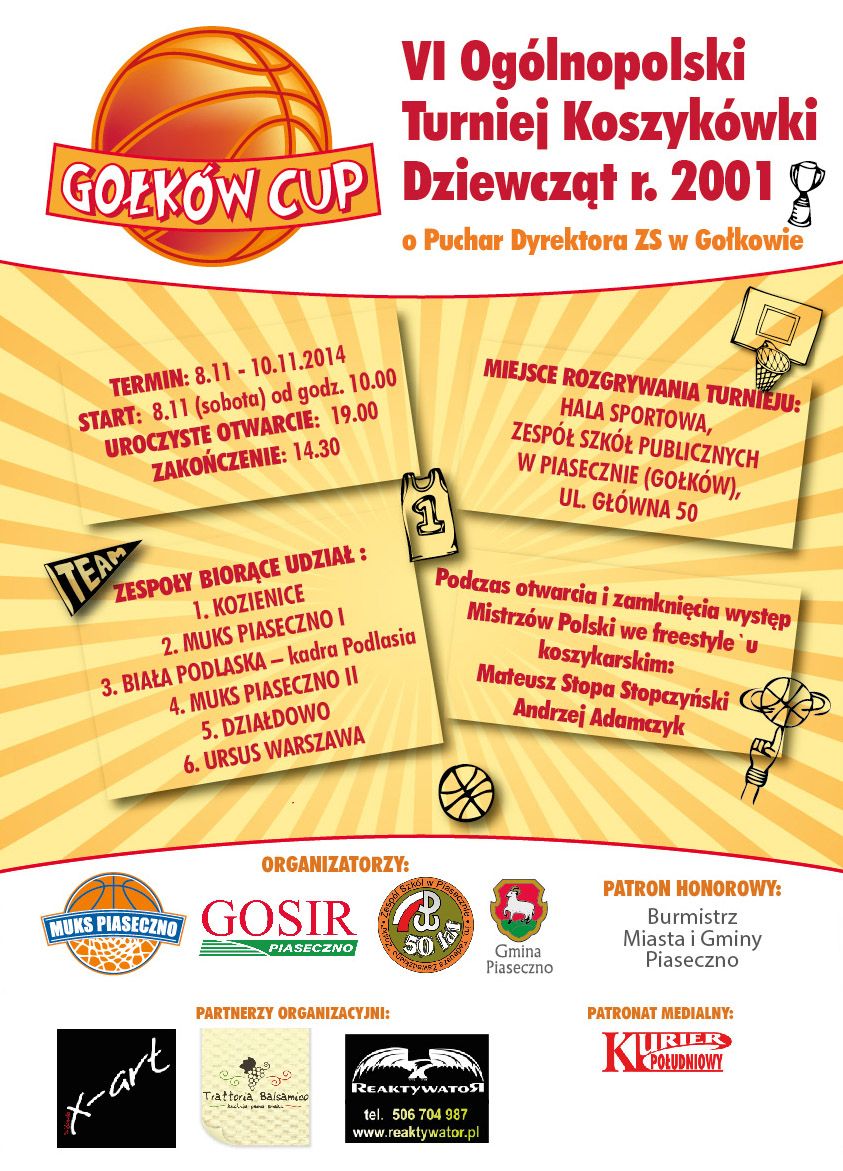 Gołków Cup Ogólnopolski Turniej Koszykówki Dziewcząt