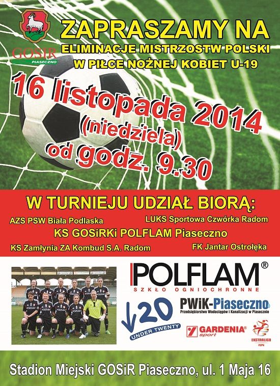 Turniej Eliminacyjny do Mistrzostw Polski U-19 kobiet w piłce nożnej