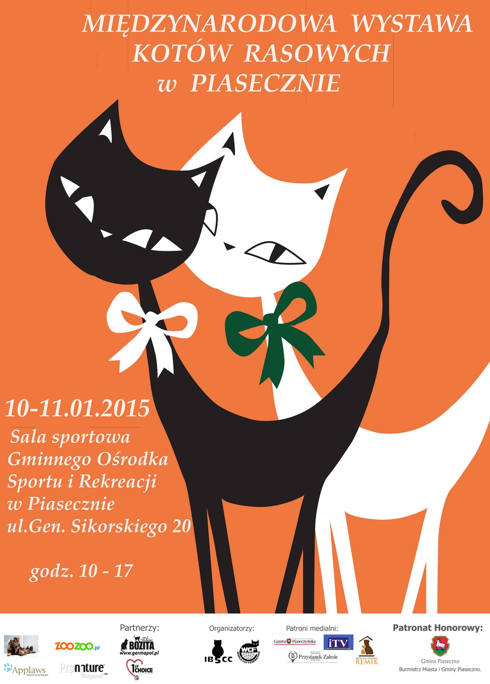 Międzynarodowa Wystawa Kotów Rasowych w GOSiR Piaseczno