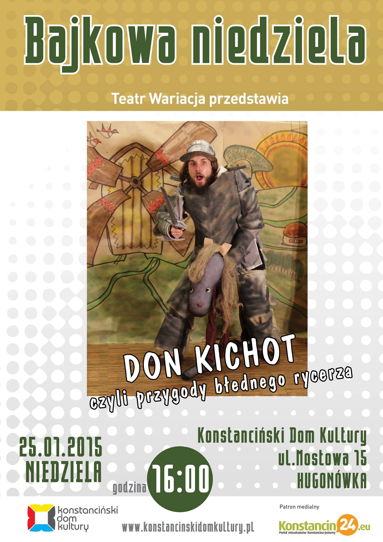 Don Kichot, czyli przygody błędnego rycerza - Bajkowa Niedziela