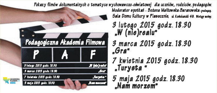 PAF - Pedagogiczna Akademia Filmowa w Piasecznie