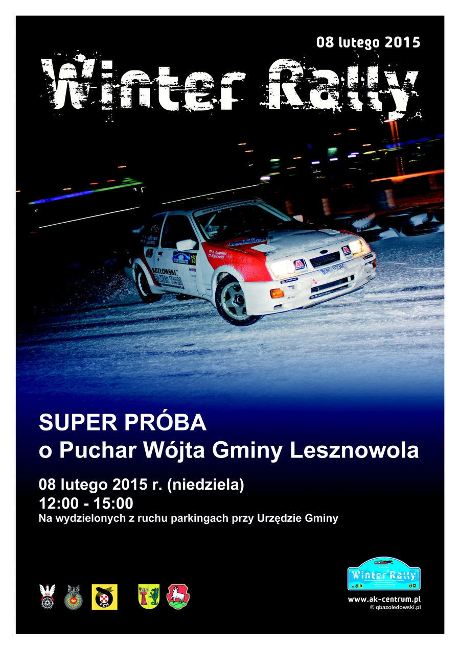 Winter Rally w Lesznowoli
