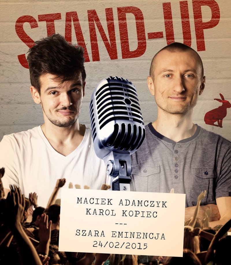 Karol Kopiec i Maciek Adamczyk na żywo - Stand-up comedy w Piasecznie