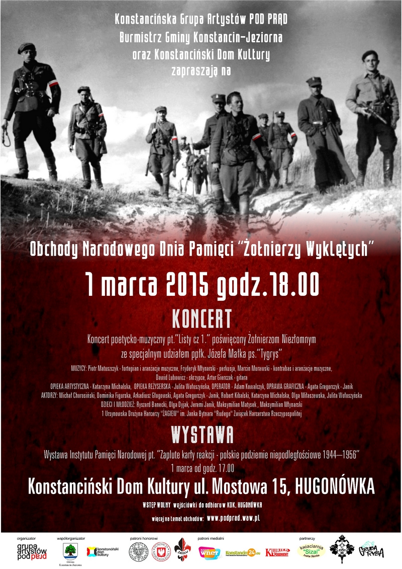 Obchody Narodowego Dnia Pamięci Żołnierzy Wyklętych w Konstancinie