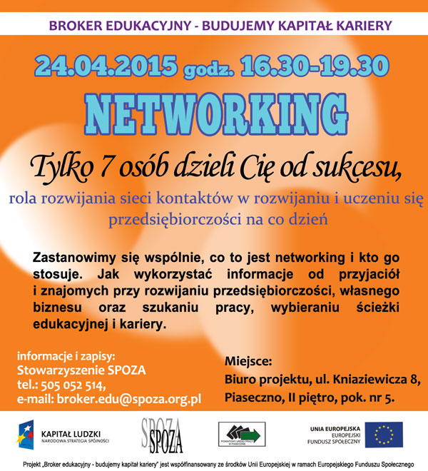 Warsztaty Networking w Piasecznie