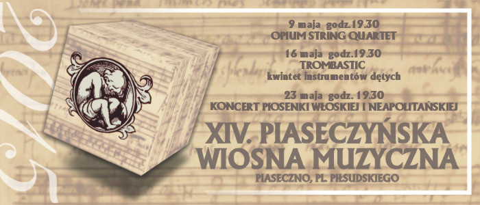 Koncert Piosenki Włoskiej i Neapolitańskiej - Wiosna Muzyczna na Rynku w Piasecznie