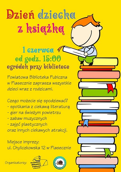 Dzień Dziecka z książką w Piasecznie