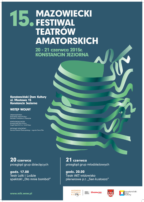 15 Mazowiecki Festiwal Teatrów Amatorskich w Konstancinie