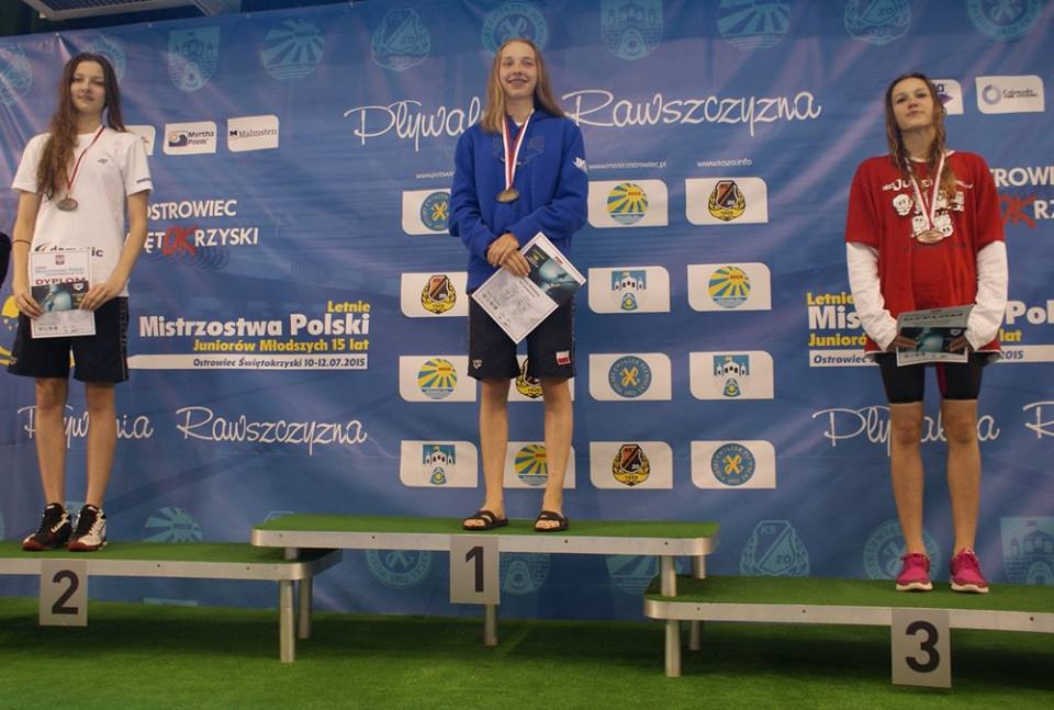 Dziewięć medali w pływaniu dla zawodników IKS Konstancin