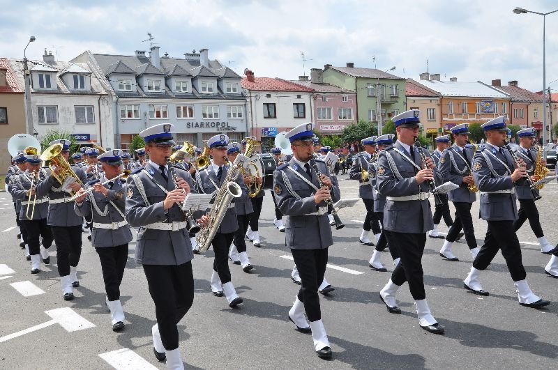 Koncert Orkiestry Komendy Wojewódzkiej Policji Katowice w Piasecznie