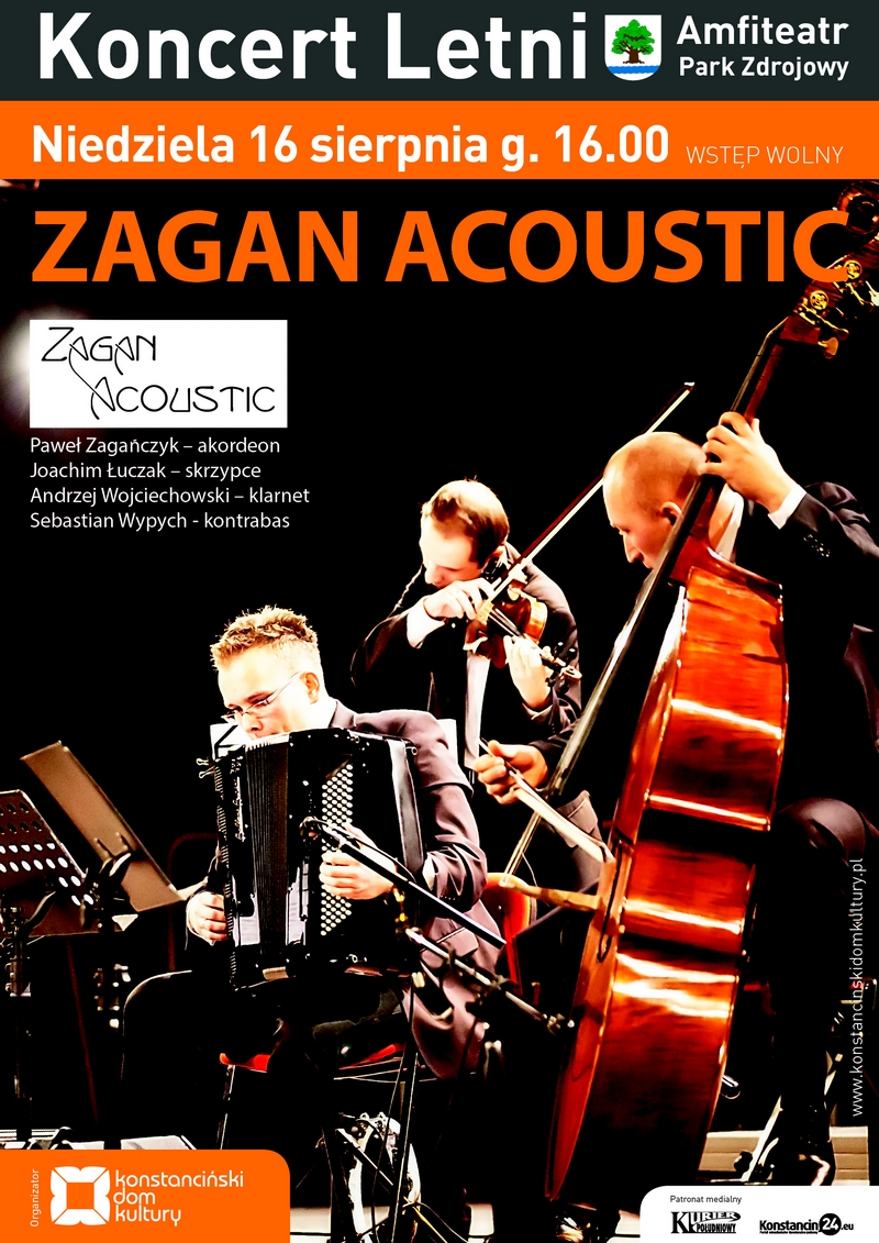 Zagan Acoustic zagra w Konstancinie