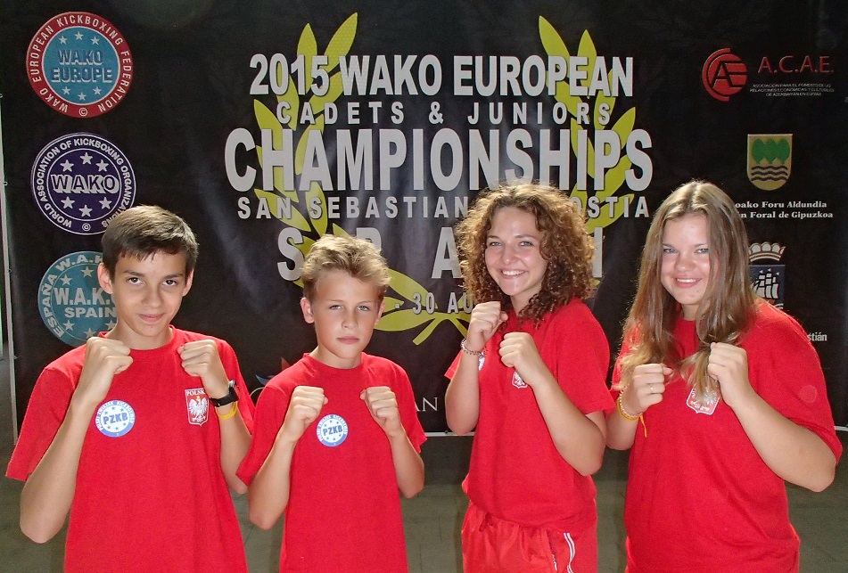 3 medale na Mistrzostwach Europy Kadetów i Juniorów w Kickboxingu