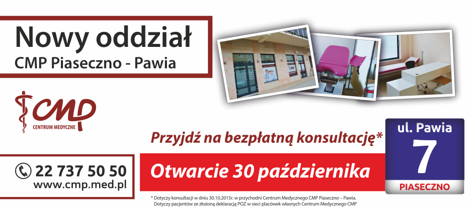 Centrum Medyczne CMP Piaseczno otwiera nowy oddział Pawia