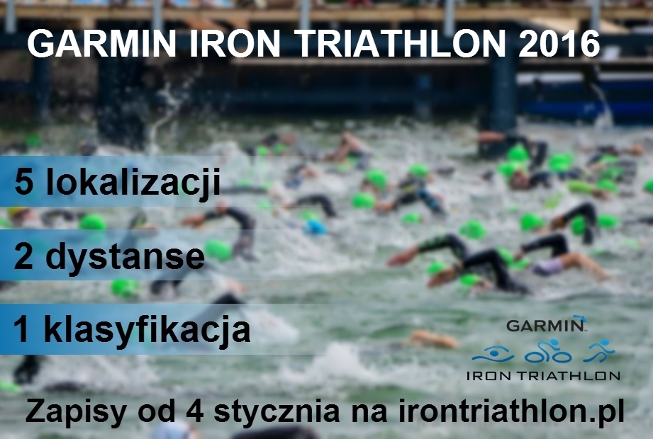 Ruszają zapisy na Garmin Iron Triathlon 2016