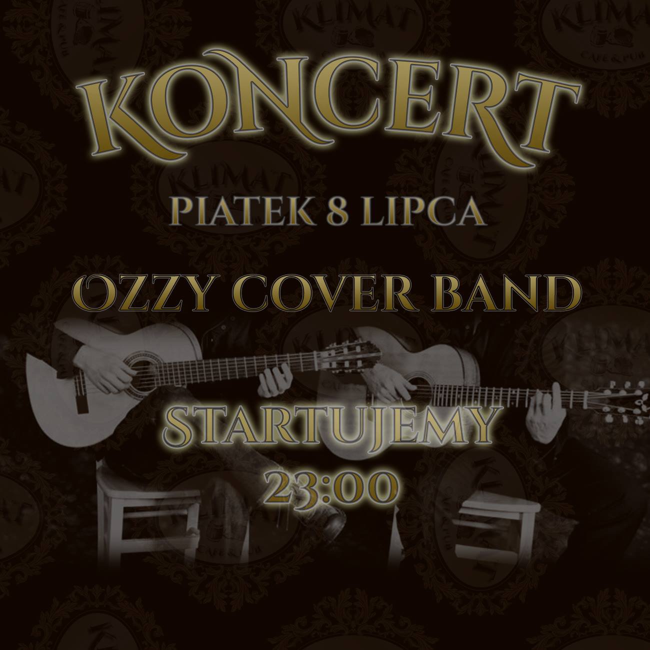 Koncert Ozzy Cover Band w barze Klimat Piaseczno