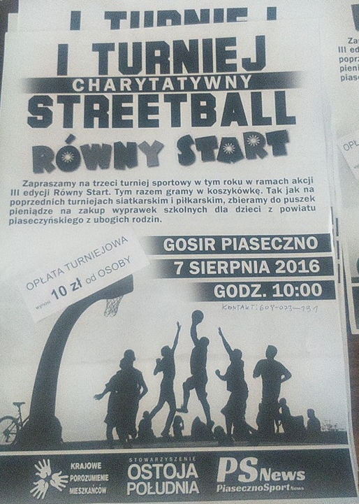 Turniej Streetball Równy Start