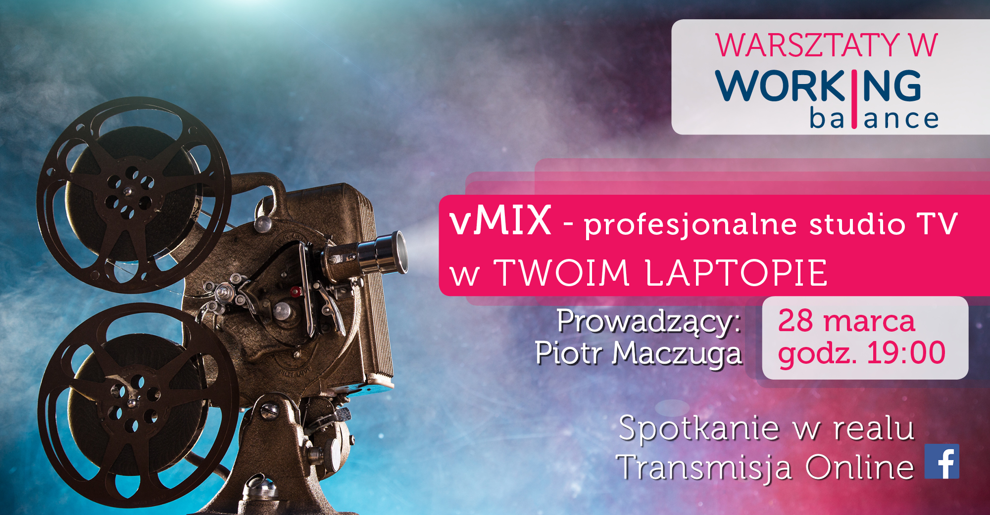 Profesjonalne studio tv w Twoim laptopie - vMix