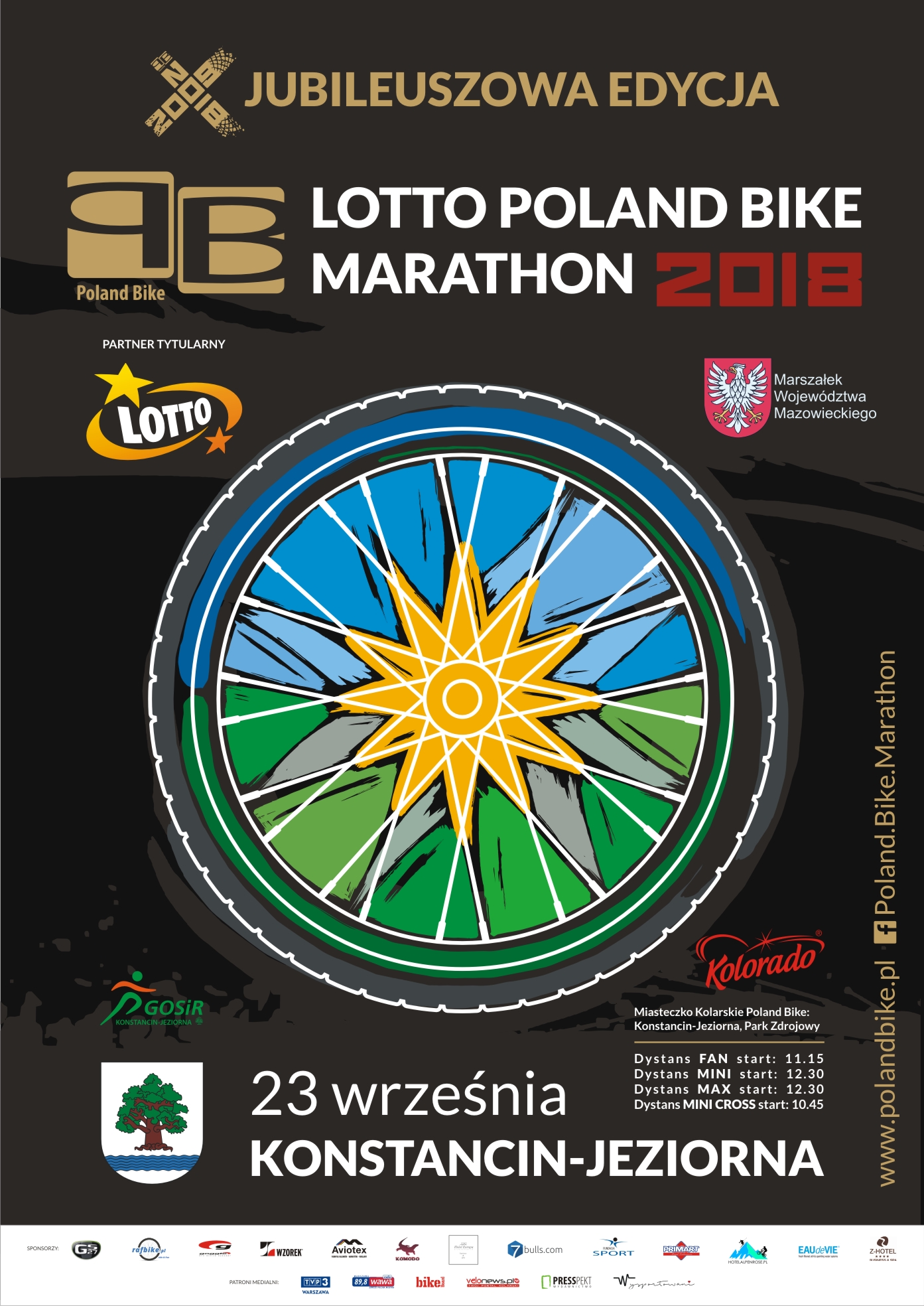 LOTTO Poland Bike Marathon w Konstancinie 2018