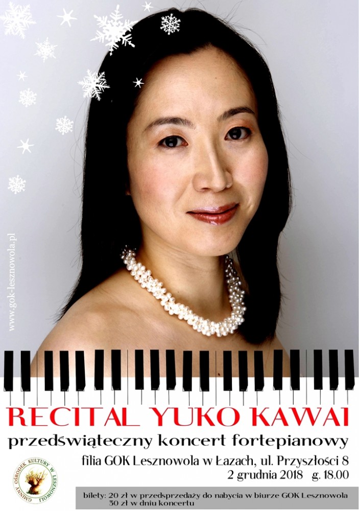Koncert fortepianowy Yuko Kawai w Łazach