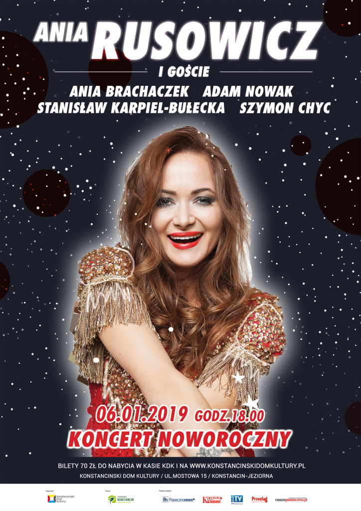 Ania Rusowicz i Przyjaciele - koncert noworoczny w Konstancinie