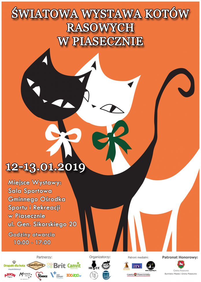 Światowa Wystawa Kotów Rasowych w Piasecznie