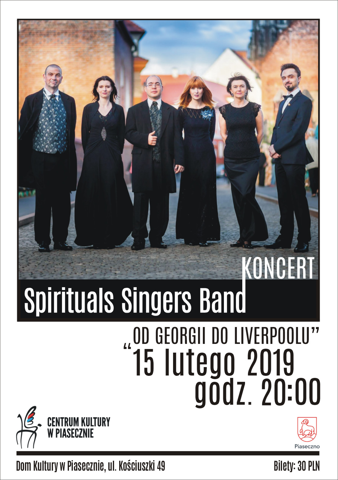 Koncert Spirituals Singers Band w Piasecznie
