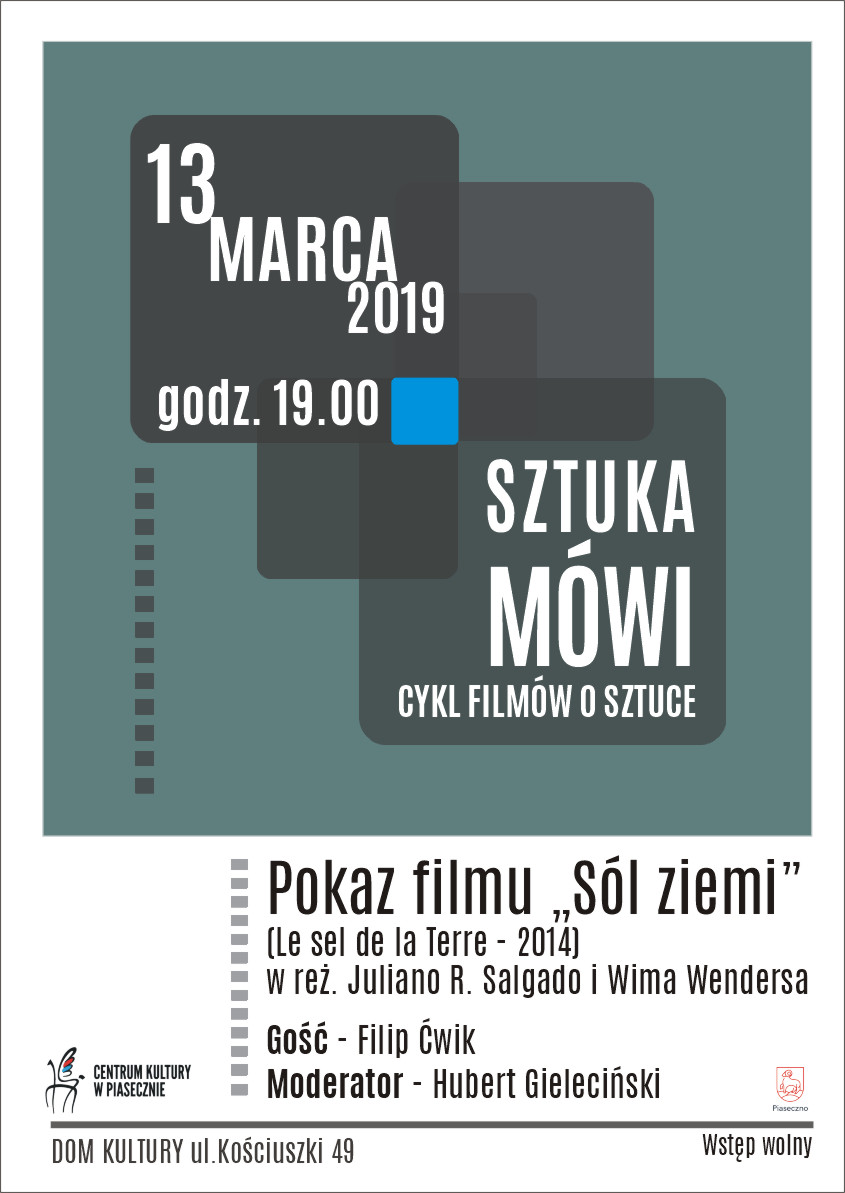 Film  Sól ziemi - gość Filip Ćwik - Sztuka Mówi w Piasecznie