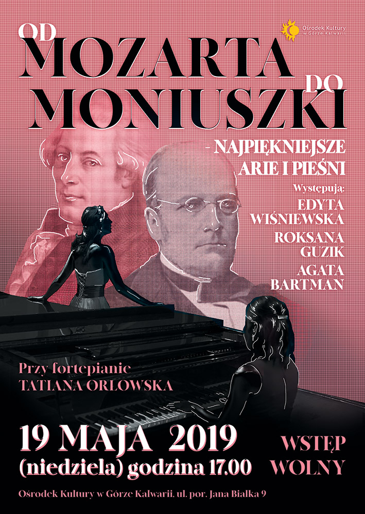 Od Mozarta do Moniuszki - koncert muzyki klasycznej w Górze Kalwarii